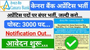 Canara Bank Apprentices Vacancy 2024